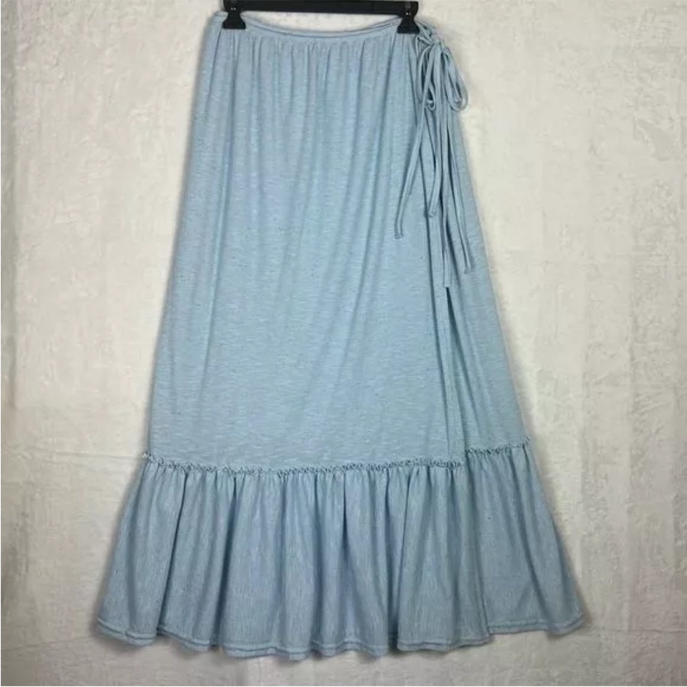 Free People Beach Convertable Halter Maxi Dress
Ribbed Tiered Wrap Skirt - Picture 5 of 11